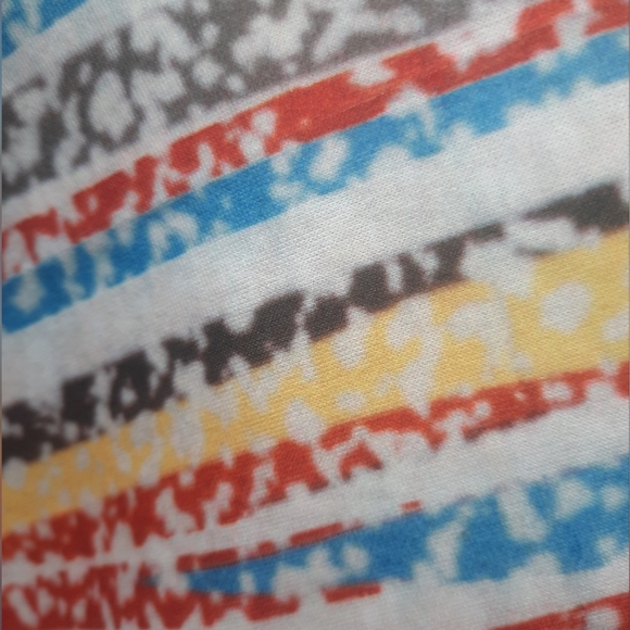 New stretchy v-neck striped shirt womens size 3/4XL - Picture 5 of 5